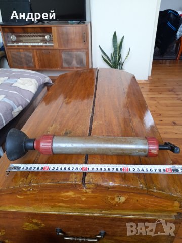 Стар уред за почистване на сифон,канал, снимка 2 - Други ценни предмети - 32345161