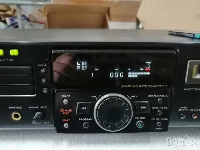 SHARP MD-R3 MiniDisk + 3 CD, снимка 9 - Декове - 53530785