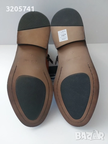 Елегантни мъжки боти Gino Rossi за есен-зима, естествена кожа - НОВИ!, снимка 3 - Мъжки боти - 52289605