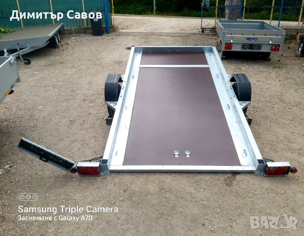 Туристическо, самосвално ремарке Поп-Индъстри за ATV,UTV, мотори до 750кg, снимка 7 - Ремаркета - 51973324