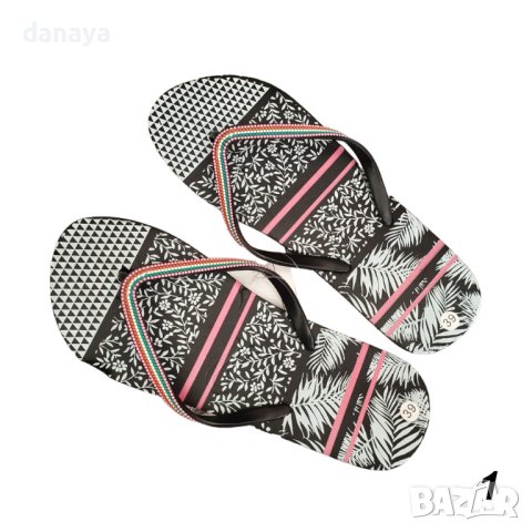 4265 Дамски джапанки с цветен принт, 36-41 номер, снимка 6 - Джапанки - 42988891