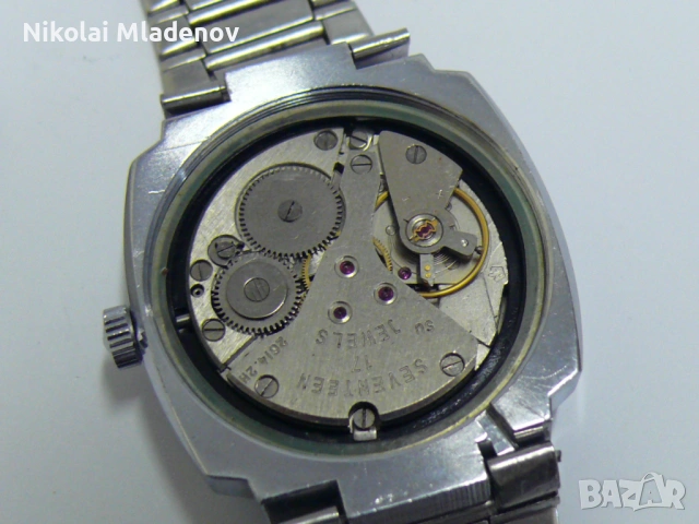 Съветски Полет/POLJOT Мъжки ръчен часовник, работещ! С дата, снимка 17 - Мъжки - 53180454