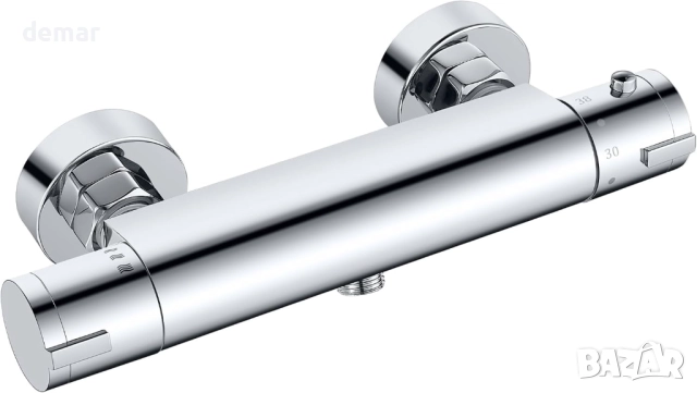 Термостатичен смесител за душ Rainysprit, стенен, постоянен контрол на температурата, снимка 1