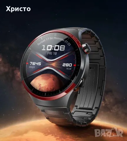 НОВ!!! Смарт часовник Huawei Watch 4 Pro, Space Edition Grey Aerospace-Grade, снимка 1 - Смарт часовници - 49482281