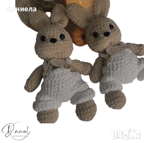 ръчно изработени плюшени играчки, снимка 4 - Плюшени играчки - 53086827