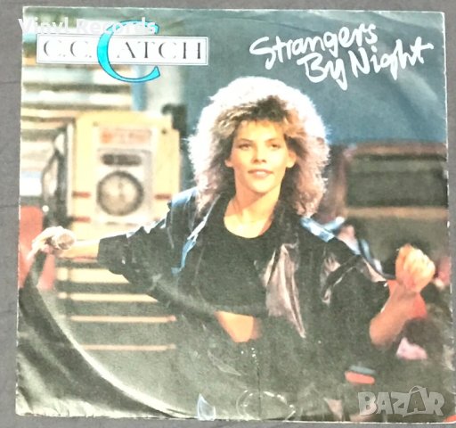 C.C. Catch – Strangers By Night, Vinyl 7", 45 RPM, Single, Stereo