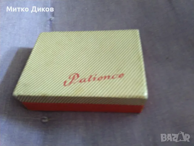 Patience маркови карти нови 2 чифта по 55карти малки 67х45мм, снимка 12 - Карти за игра - 47307978