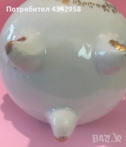 Миниатюрна маслена лампа.1960 те. Германия , снимка 6 - Антикварни и старинни предмети - 52429044