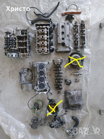 Хонда Хорнет на части , снимка 5 - Мотоциклети и мототехника - 49810772