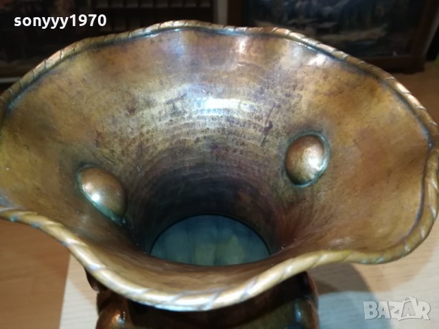 КРАСИВА ВАЗА ВНОС ФРАНЦИЯ 0811211659, снимка 12 - Антикварни и старинни предмети - 34737435