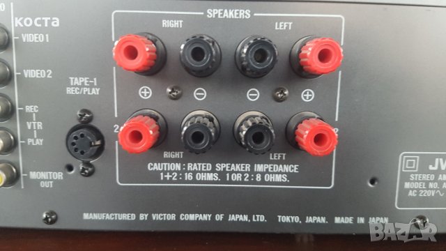 JVC A-X 500V, снимка 13 - Ресийвъри, усилватели, смесителни пултове - 32263589