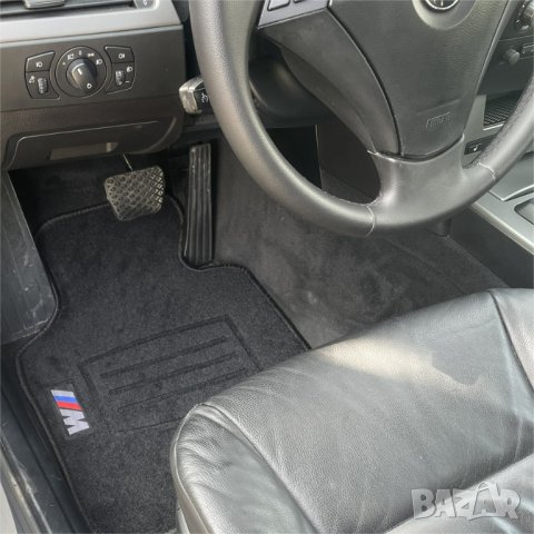 стелки текстилни авто стелки за M power BMW E36 E39 E46 E60 E61 E90 E91 F10 F30 комплект черни 4броя, снимка 5 - Аксесоари и консумативи - 38308871