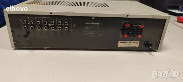 Стерео усилвател Nordmende PA 1260, снимка 5 - Ресийвъри, усилватели, смесителни пултове - 53462440