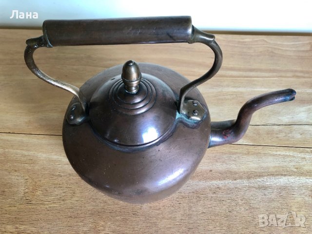 Античен меден чайник, внос от Англия и други предмети , снимка 3 - Антикварни и старинни предмети - 43408084