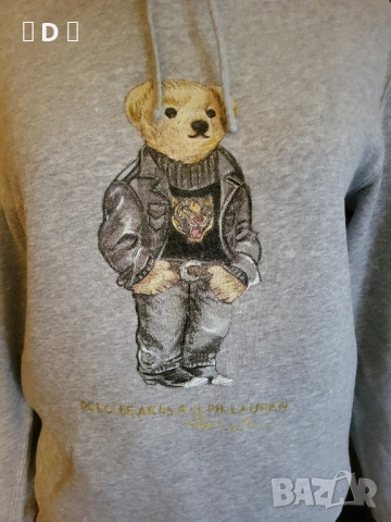 Ralph Lauren bear мече суичър с качулка S - М  , снимка 2 - Суичъри - 53301051