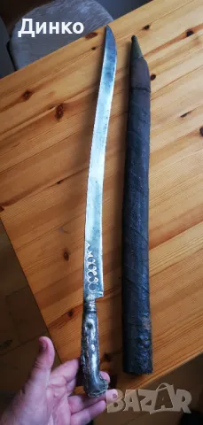 Османски ятаган  19век., снимка 13 - Антикварни и старинни предмети - 50337161