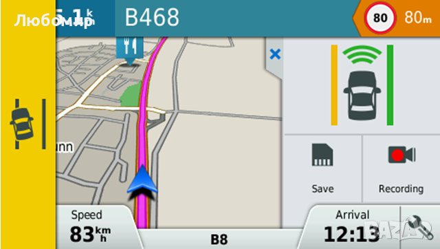 Навигация от ново поколение Garmin DriveAssist 50LMT с камера и доживотен абонамент за карти, снимка 5 - Garmin - 43920175