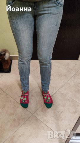 Дамски дънки М размер, снимка 3 - Дънки - 35327905