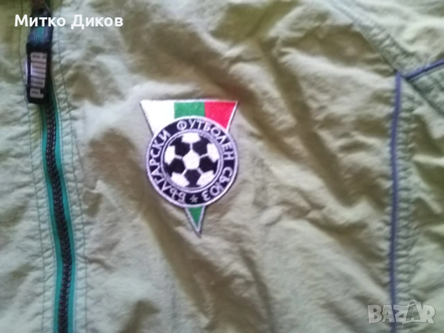 България футболно на Пума 1996г горно оригинално винтидж размер Л, снимка 7 - Футбол - 51095364