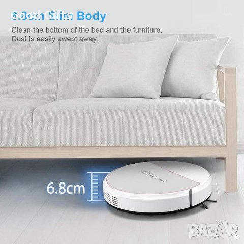 Мини прахосмукачка робот - Ximeijie XM30, снимка 5 - Прахосмукачки - 38121692