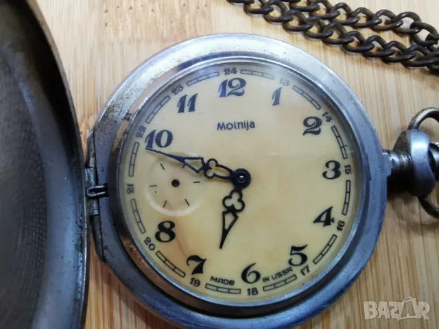 ДЖОБЕН ЧАСОВНИК МЪЛНИЯ, снимка 2 - Антикварни и старинни предмети - 49530593