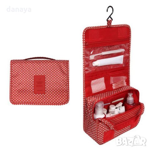 2204 Козметичен несесер за тоалетни принадлежности органайзер Travel, снимка 4 - Портфейли, портмонета - 33120509