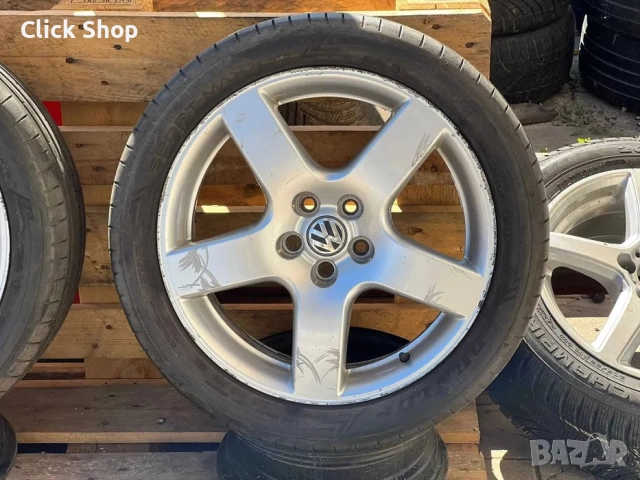 5х100 17 Vw Golf 4 Volkswagen 5x100 17, снимка 3 - Гуми и джанти - 51801761