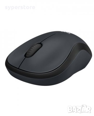 Мишка Безжична Logitech B220 1000dpi 3btn Черна Оптична Wireless Mouse, снимка 2 - Клавиатури и мишки - 32392835