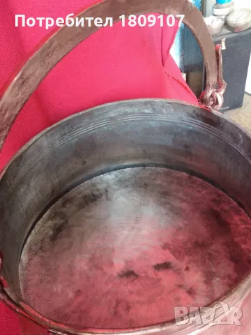 Меден казан 36х24 см, снимка 5 - Антикварни и старинни предмети - 49934527
