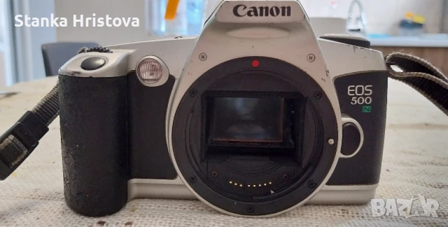 Фотоапарат Canon EOS 500 n, за части.