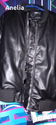 Дамско Яке Кожа Черно С М Л ХЛ, снимка 4 - Якета - 52558895