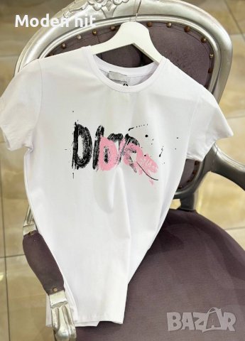 Dior дамски тениски висок клас реплика, снимка 2 - Тениски - 43892303