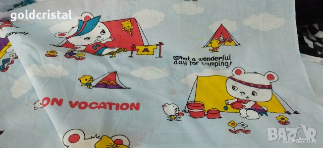 плат хасе памук детски, снимка 4 - Платове и дамаски - 16313615