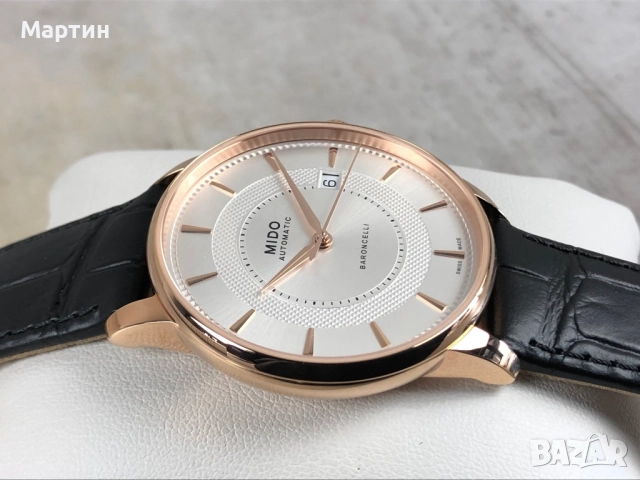 Автоматичен часовник - MIDO - Baroncelli Signature - Auto - 39 мм - M037.407.36.031.01, снимка 5 - Мъжки - 52415728