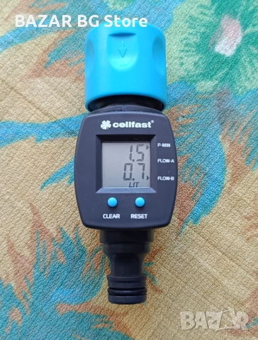 Дебитомер CELLFAST от 0.5 до 6 бара. Нов., снимка 3 - Напояване - 53108637