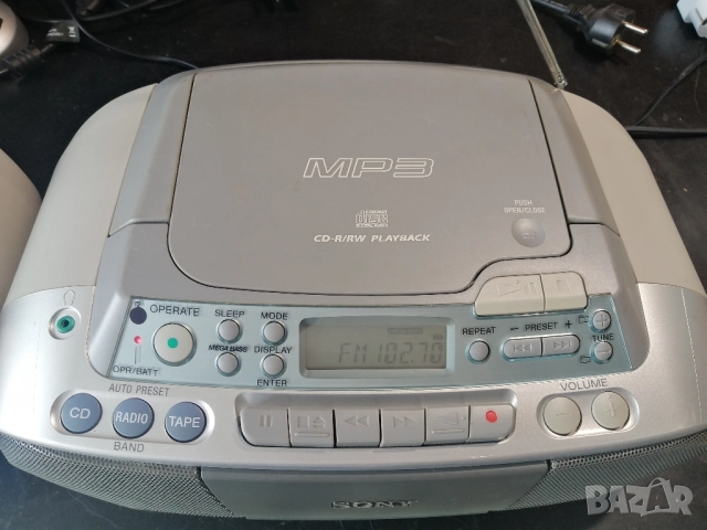 Музикална система SONY CFD-S03CP, снимка 4 - Аудиосистеми - 51577842