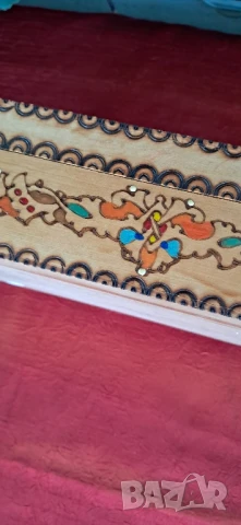 Стара дървена кутия , снимка 8 - Колекции - 50910738