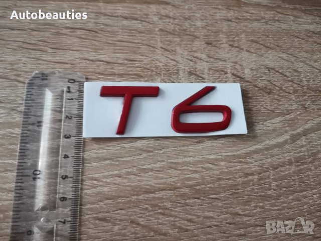 червени емблеми лога Волво Volvo T6, снимка 3 - Аксесоари и консумативи - 37244289