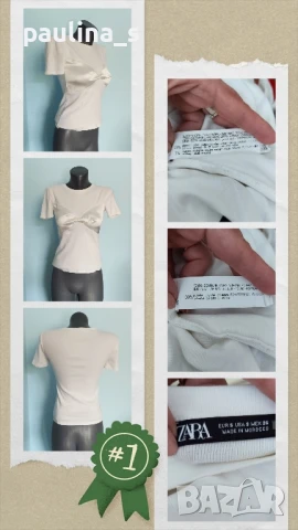 Пет различни броя / Дамска маркова блуза тип тениска , снимка 14 - Тениски - 51101622
