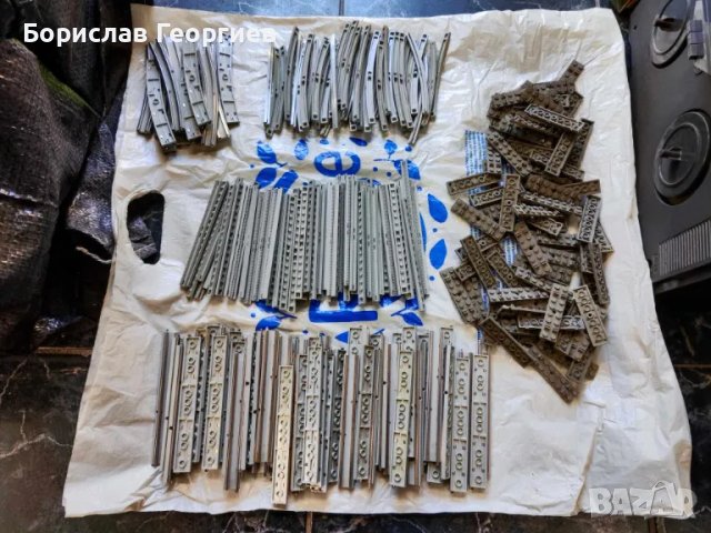 ЛОТ Лего релси 12 v lego 