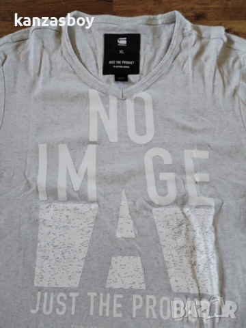 G-STAR - страхотна мъжка тениска XL, снимка 3 - Тениски - 50905945