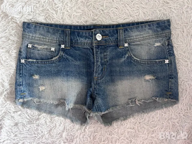 Дънкови къси панталонки