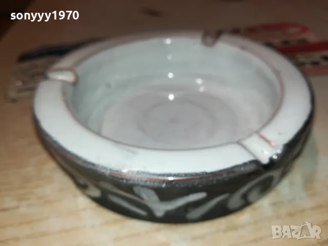 ПЕПЕЛНИК КЕРАМИКА 11Х3СМ 0202251921, снимка 3 - Антикварни и старинни предмети - 48934113