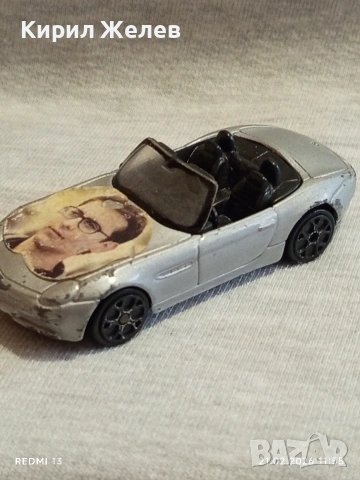 Метална количка спортен модел BMW Z8 за КОЛЕКЦИЯ ДЕКОРАЦИЯ 26518, снимка 3 - Колекции - 53570666