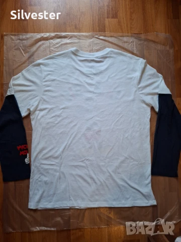 Мъжка блуза Disney Mickey Mouse, размер  XL, снимка 8 - Блузи с дълъг ръкав и пуловери - 51020852