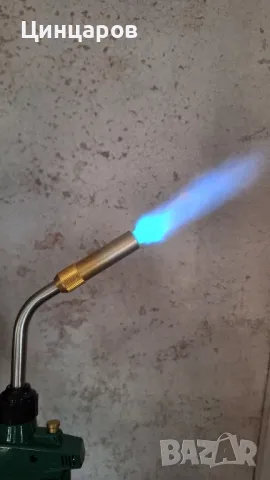 Горелка за мап газ комплект включващ-маркуч, мап газ,редуцир-вентил,дюзи 3бр., снимка 7 - Други машини и части - 48691492