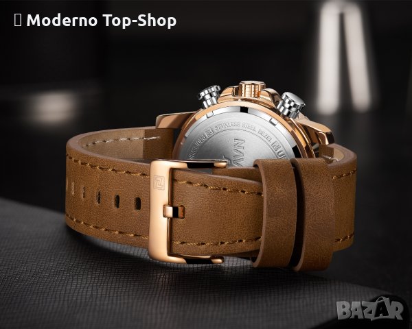 Мъжки часовник NaviForce многофункционален NF9181L., снимка 5 - Мъжки - 34794255