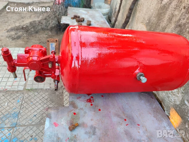 Въздушна бутилка с спирачен кран за РСД-4, снимка 18 - Селскостопанска техника - 25665546