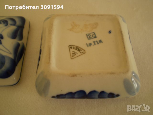 Порцелан кутия за бижута  ГЖЕЛЪ, снимка 7 - Колекции - 36685902