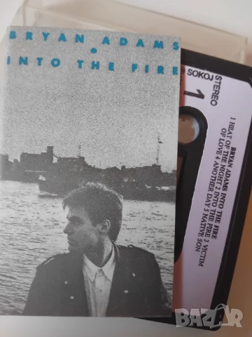 Bryan Adams ‎– Into The Fire - оригинална касета Югославско издание